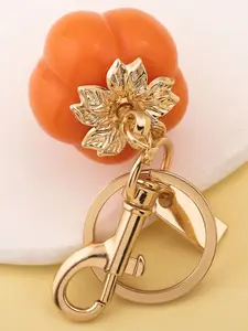 Cute Pumpkin Bag Charm, Funny Prank Halloween Fruit Pendant, Handbag Decoration, Car Key Accessory, Various Holiday Gifts, Charms For Bags