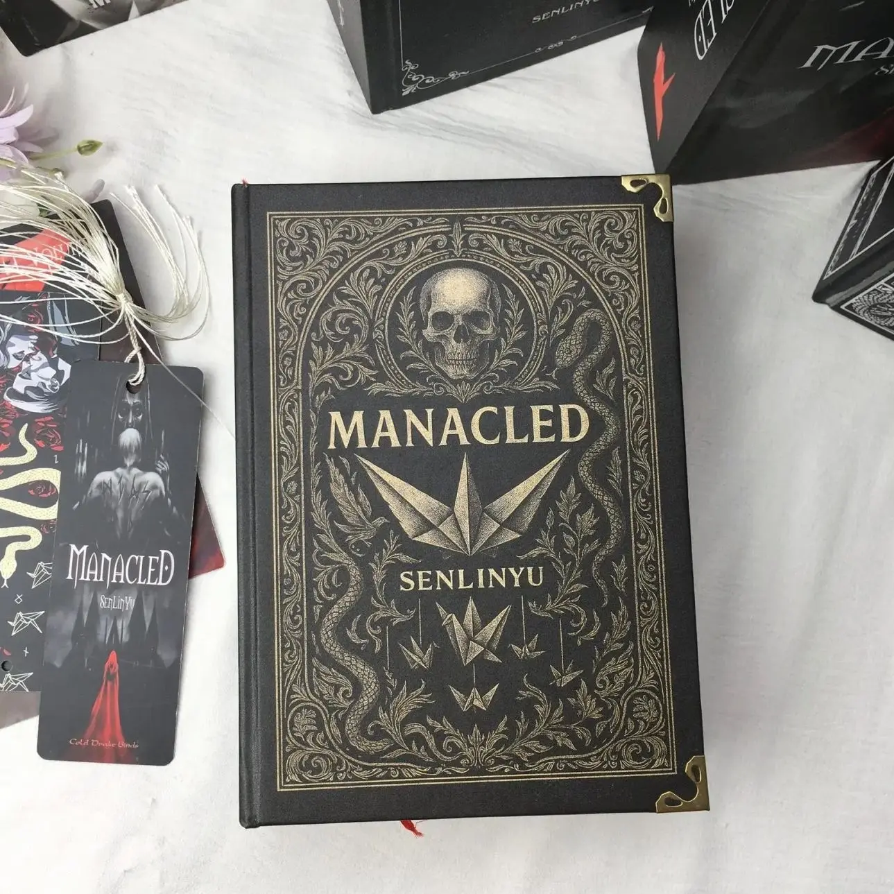M@nacled Special Edition 3 in 1 Book, Dark Fantasy Romance Novel, Collector Edition Paperback, Gift for Book Lovers