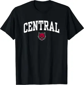 Central Washington Wildcats Arch Over T-Shirt, Gift Shirt, Cotton, Crewneck, Size S-3XL