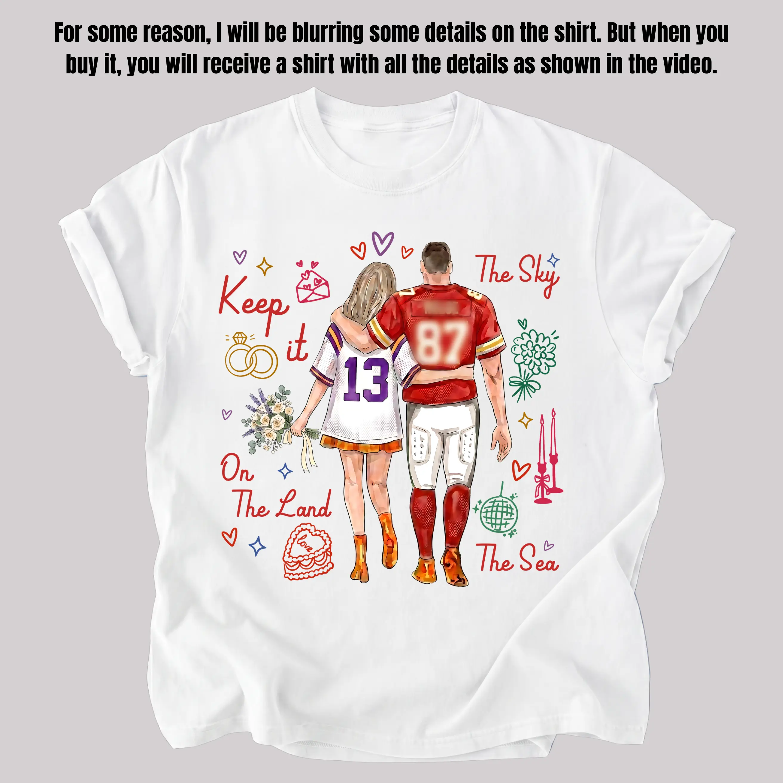 Keep 13 + 87 = 100 Wedding Shirt, Sweatshirt, Hoodie