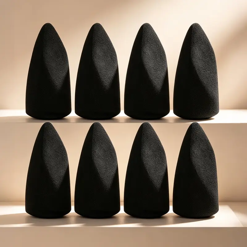 Maange 8-Piece Multi-Functional Makeup Sponges, Beauty Sponges, Professional Cosmetic Tools, Ideal for Foundation Application, Durable Design