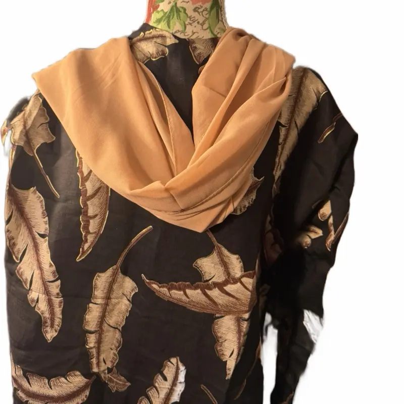 Modest Islamic Dress with Matching Hijab