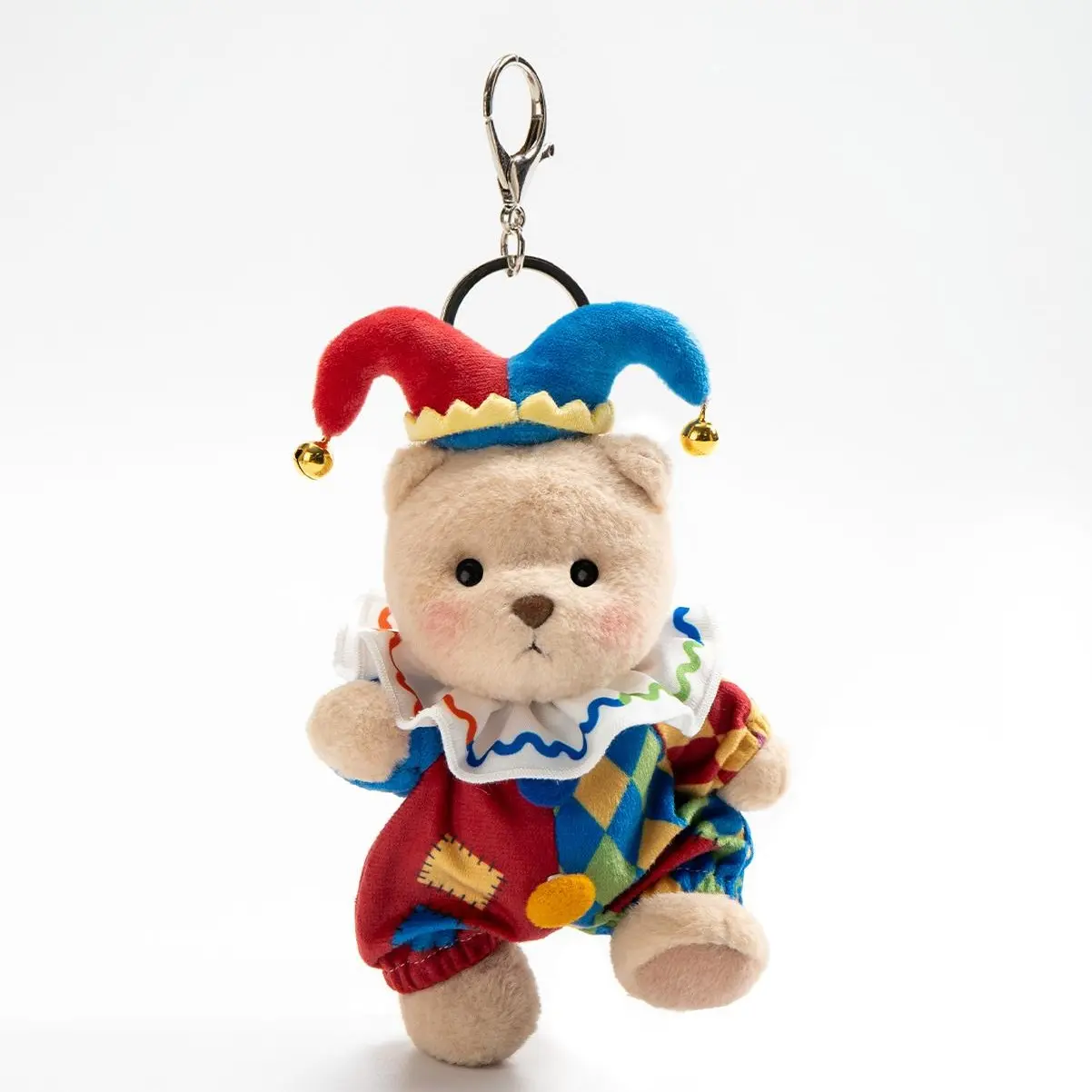 Getahug Halloween Jolly Clown Mini Bear Keychain | 5.9 Inches Pendant Keychain Bag Charm Gift (Pre-sale)