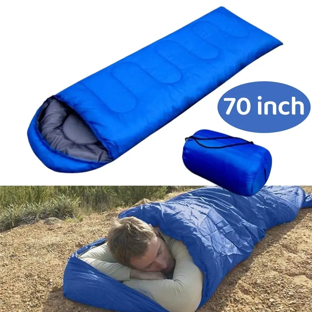 Ideal for 3-4 seasons Sleeping bag for adults, boys and girls-Light waterproof sleeping bag backpack for warm and cold weather with compact bag
