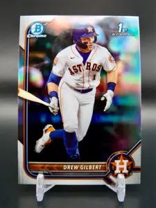 2022 Bowman Chrome Draft #BDC-152 Drew Gilbert Refractor