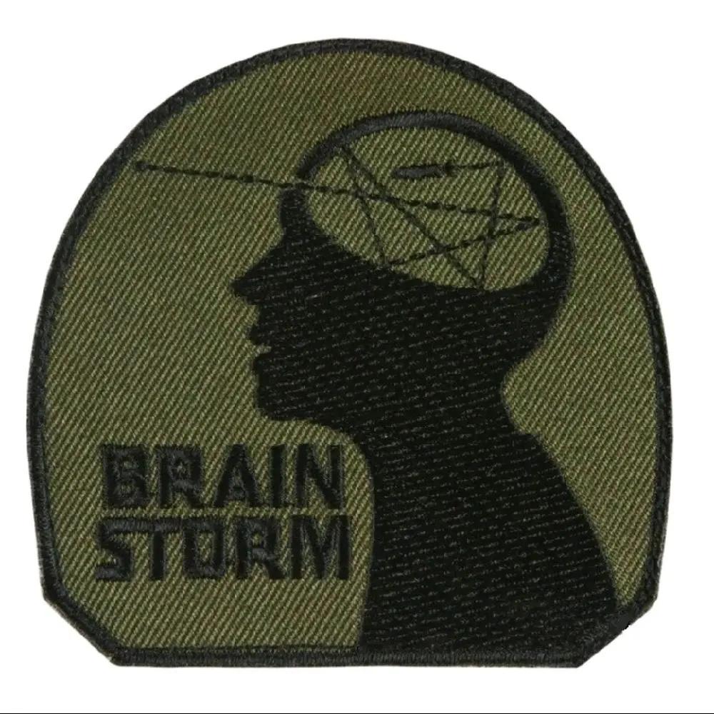 Brain Storm - Green 3"x 3"