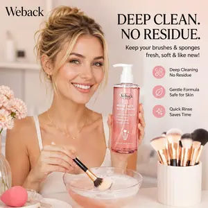 [WEBACK]Makeup puff cleaner, makeup brush cleaner, and special cleaner for beauty cushion puffs, powder compacts, and other makeup tools.