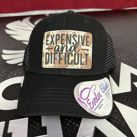 Expensive & Difficult, Mama, & I Feel A Sin Coming On Women's Hat - Premium Quality Snapback Hat for Women
