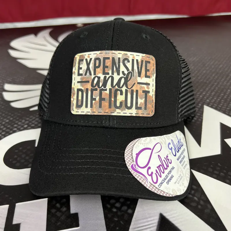 Expensive & Difficult, Mama, & I Feel A Sin Coming On Women's Hat - Premium Quality Snapback Hat for Women