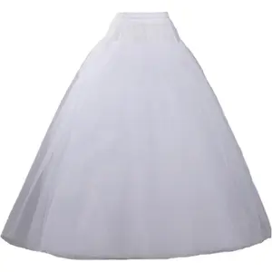 RULTA Women's A-line 3-layer skirt Hoopless Petticoat Crinoline Underskirt Slips under dress for wedding dress Prom Dress2026