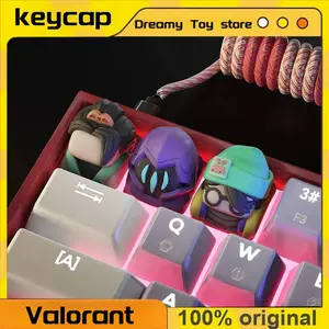 Valorant Game Peripheral Keycaps Customized Keycaps Mechanical Keyboards Personalized Originality Keycaps Holiday Gifts