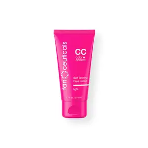 Tanceuticals CC Self Tanning Face Lotion, Light
