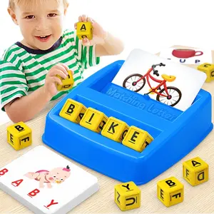 Fun Learning Games for Kids 3-8-Durable Matching Letter Game,Educational Toys with 100+ Words,electronic toy for Boys & Girls,educational language