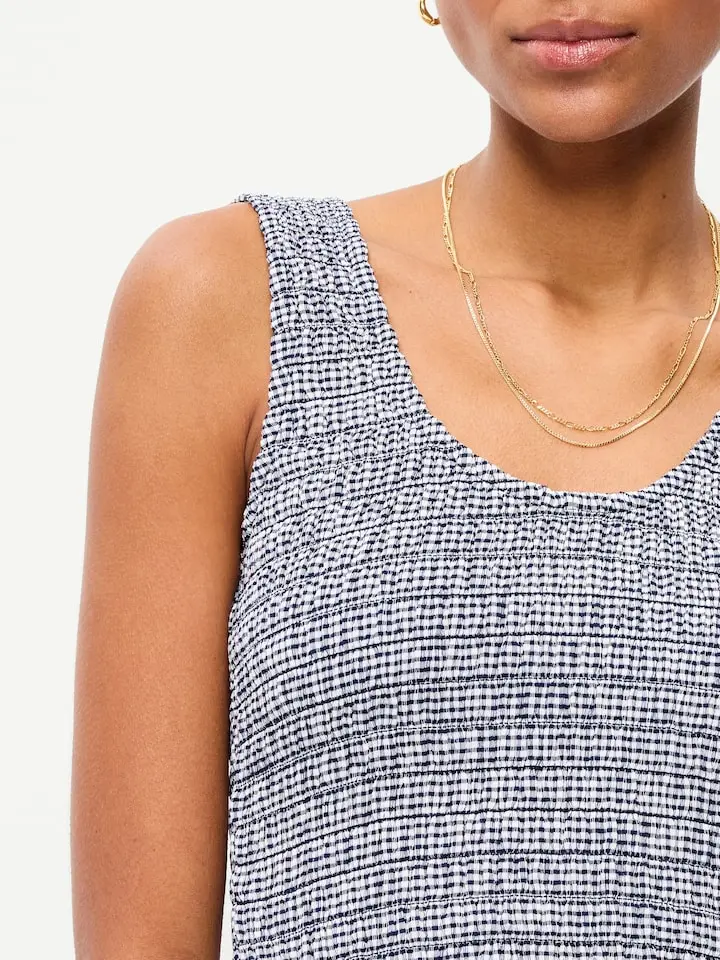 Old Navy Women's Fit & Flare Sleeveless Smocked-Bodice Midi Dress - TikTok  Shop