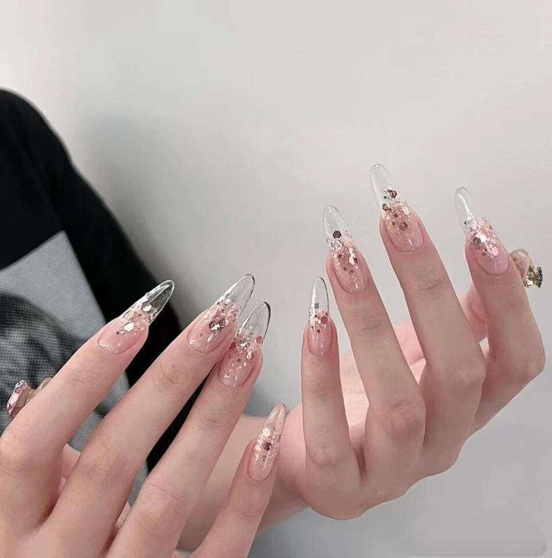 Poly Nail Extension Gel 5color (without tools) Long Lasting Hard Gel for Nail Building DIY GIFT Nail Polish Salon Cutics Glossy Manicure Cosmetic