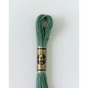 DMC Embroidery Stranded Thread - Six-Strand Embroidery Floss - 502 - Almond Leaf