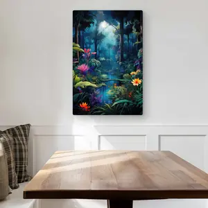 MWW C1MP2030N4UXCD 20x30 in. Nature Design Colored Artistic Decorative Large Metallic Print Wall Art for Home Decor, Artistic Prints, Colored Art Prints