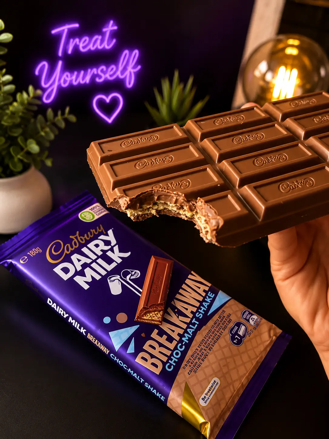 Cadbury Milk Breakaway Chocolate Block 6.34oz 180g Australia