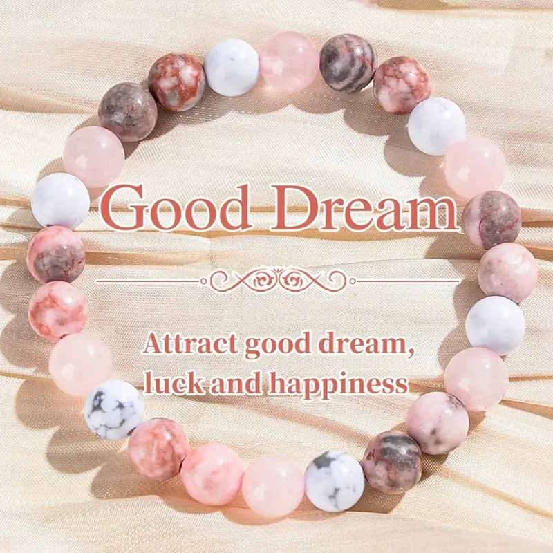 Bohemian Natural Stone Bead Bracelet, Elegant Unisex Jewelry Accessories, Perfect for Daily Wear and Gifts, Handmade Pearls, Bring Prosperity And Luck, Pretty Bracelet, Beautiful Bracelets