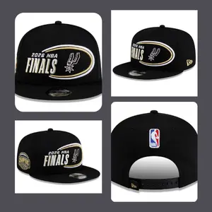 San Antonio Spurs 2026 NBA Finals Championship Snapback Cap Flat Bill Adjustable Basketball Hat Embroidered Fan Gift