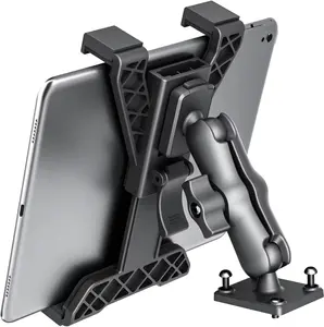 Heavy Duty Drill Base Tablet Holder  Mount Dashboard for iPad/iPad mini  Galaxy (All 7" - 11.5") Tablets, ipad Mount for Desks,,  for Wall, , Commercial  Dash