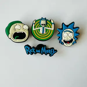 Rick and Morty Character Shoe Charms
