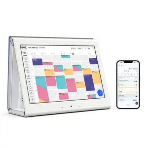 MWE 10.1'' Smart Digital Calendar, HD Touchscreen WiFi Family Organizer with 32GB Storage, Cloud Sync Color Schedule, Chore Chart, Meal Planner, Digital Photo Frame & Desktop Smart Display for Home