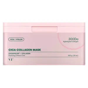 VT Cosmetics Cica Collagen Beauty Mask, 30 Sheets, 320 g