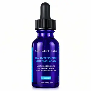 SkinCeuticals HA Intensifier MultiGlycan 0.5 oz Hydrating Serum for Volume and Contour with 3% Hyaluronic Acid and Proxylane – Moisturizing Formula 0.5oz Day Use