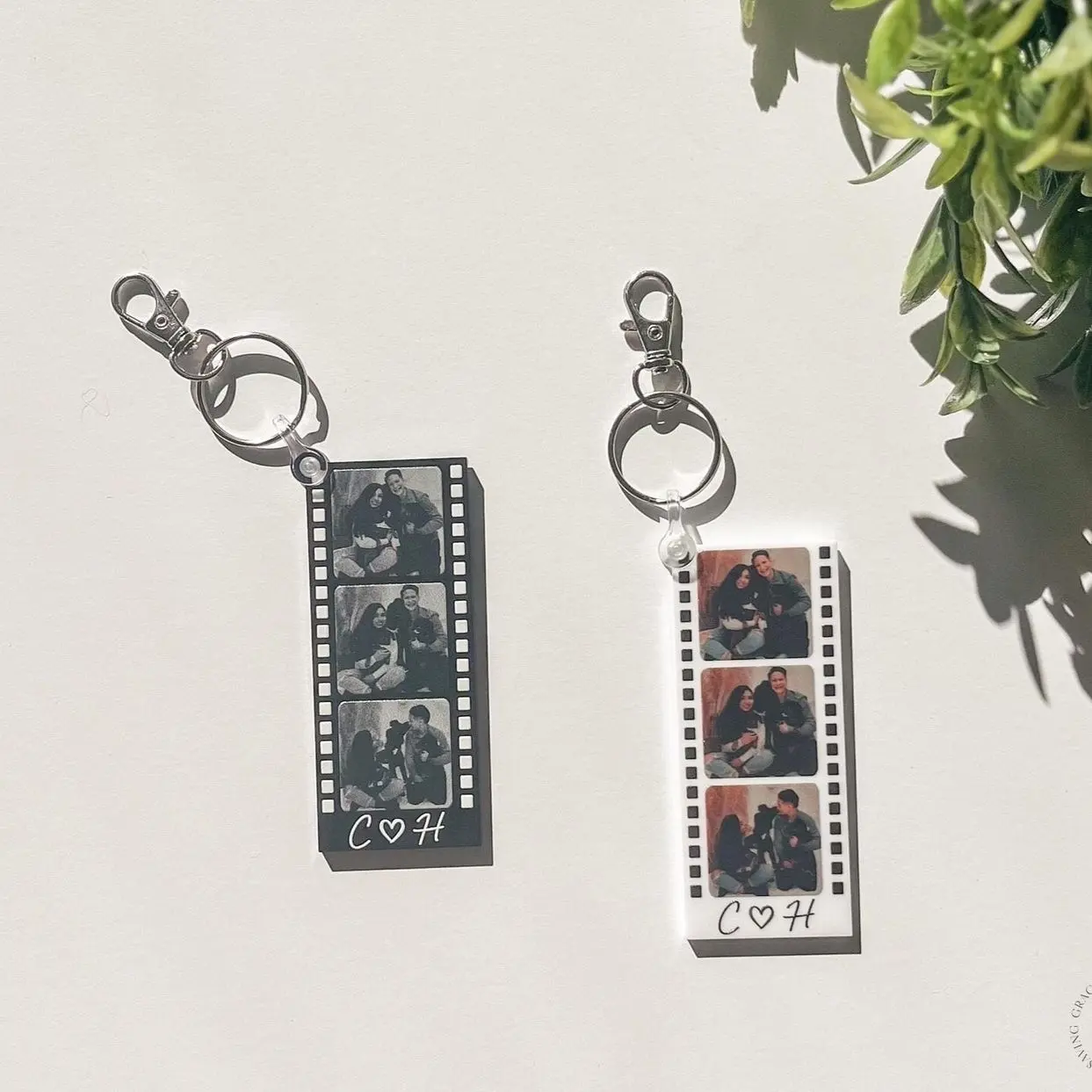 Custom Photo Strip Keychain | Valentine's Day Gift For Him | Valentine's Day Gift For Her | Couple Gift | Boyfriend Gift | Girlfriend Gift