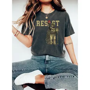 Smokey Bear Resist Shirt, Environmental Activism Tee, National Park Shirt, Protect Our National Parks Shirt, Parks Over Profit Granola Girl
