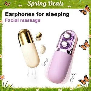 [Spring Deals] Tukio S13 Massage Beauty Bluetooth Earbuds Dual Function for Sleep Aid & Relaxation Stable Bluetooth 5.3 Long Battery Life Perfect Gift
