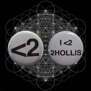 I <2 2hollis merch 1.25 inch handmade Pin Button Badge pinback buttons pins