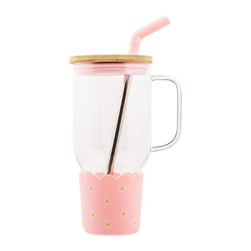 Pink Floral/Wht