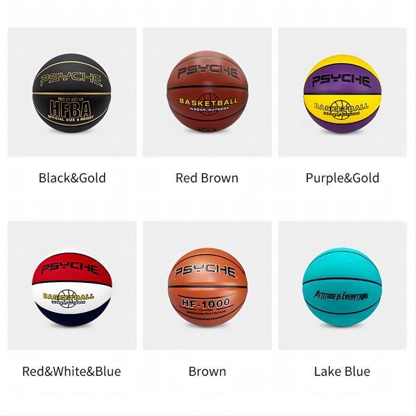 PSYCHE Basketball Ball Original Classic Leather Official Size 7 Indoor Outdoor