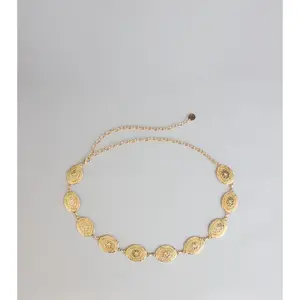 Golden Hour Muse Concho Chain Belt