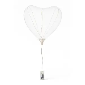 Clearz LED Heart Shaped Balloon