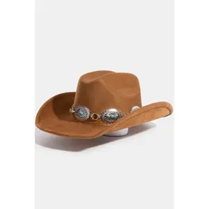 Josie Turquoise Concho Cowboy Hat