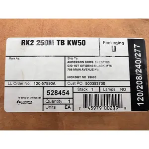 Lithonia Lighting Ballast Repair Kit RK2 250M TB KW50