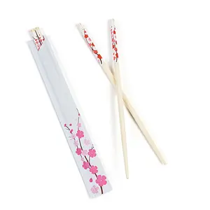 Cherry Blossom Wood Chopsticks - 24 Pc.