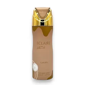 Lattafa Eclaire Unisex Fragrance Body Spray, 200 ML-6.7 oz, with Sweet Vanilla & Caramel Notes