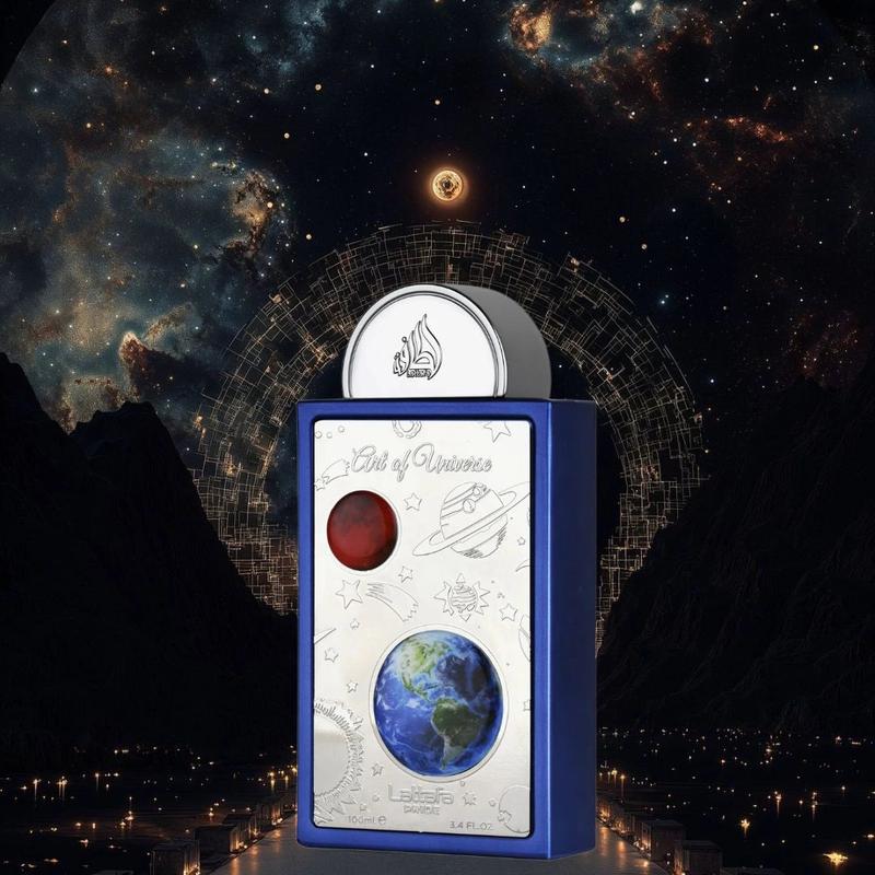 Art of Universe Eau de Parfum Spray 100ml (3.4oz) by Lattafa | A Symphony of Vibrance & Elegance