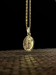 Virgencita Necklace 20" for Womens