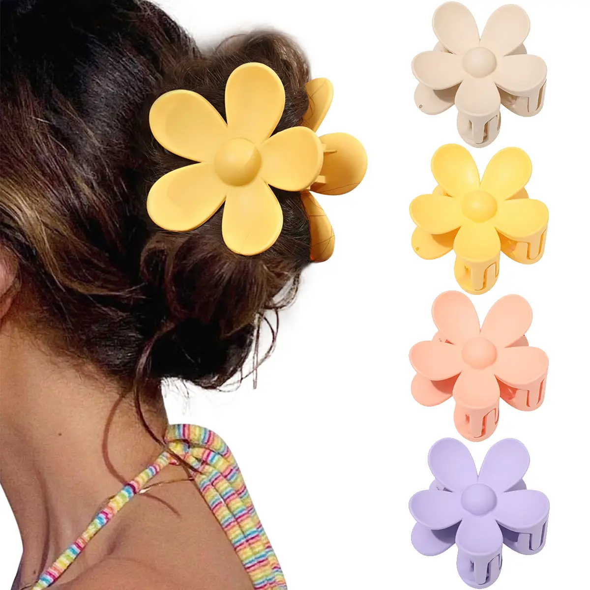 Yellow, Purple, Pink, Khaki