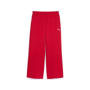 PUMA Womens Future Archive Low Rise Relaxed Pants Casual - Red