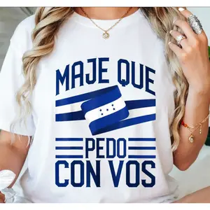 Catracho Pride Honduras Flag T-Shirt 100% Cotton Crew Neck Short Sleeve Tee TikTok Shop Deals Summer Outfits Graphic Tees