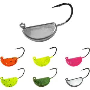 Sheepshead Jigs, Standup Style Saltwater Fishing Jigheads, 1/2oz 3/4oz 1oz 1.5oz & 2oz with 2X Strengthened Hooks for Blackfish (Tautog), Grouper & Snapper