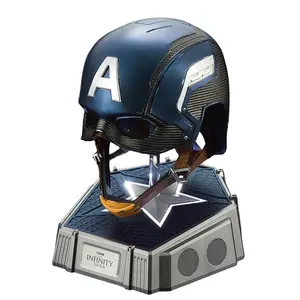Killerbody Captain America Wearable Helmet 1:1 Collectible Bluetooth Speaker with Iconic A Logo