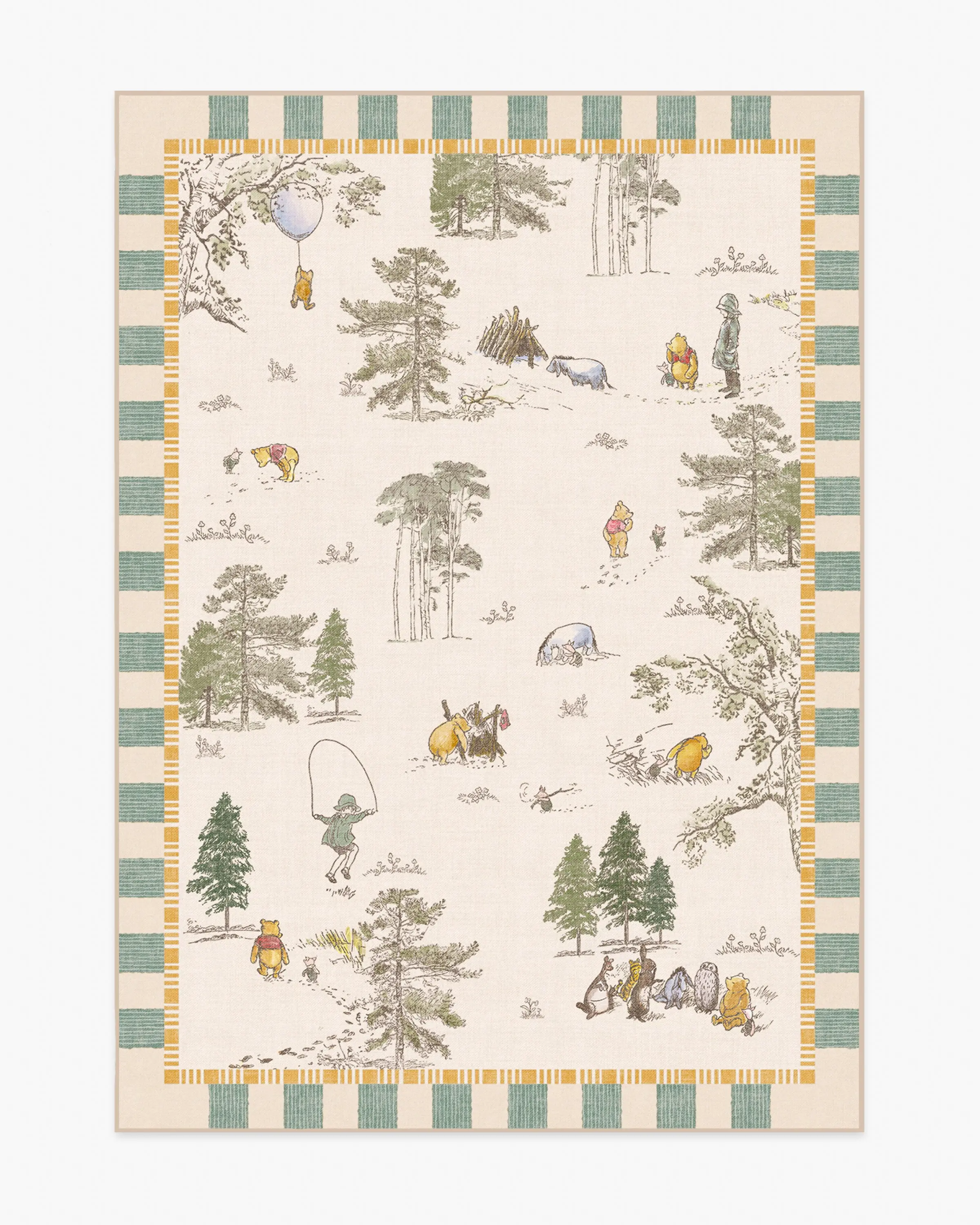 Storybook Grove Multicolor Flatwoven Rug