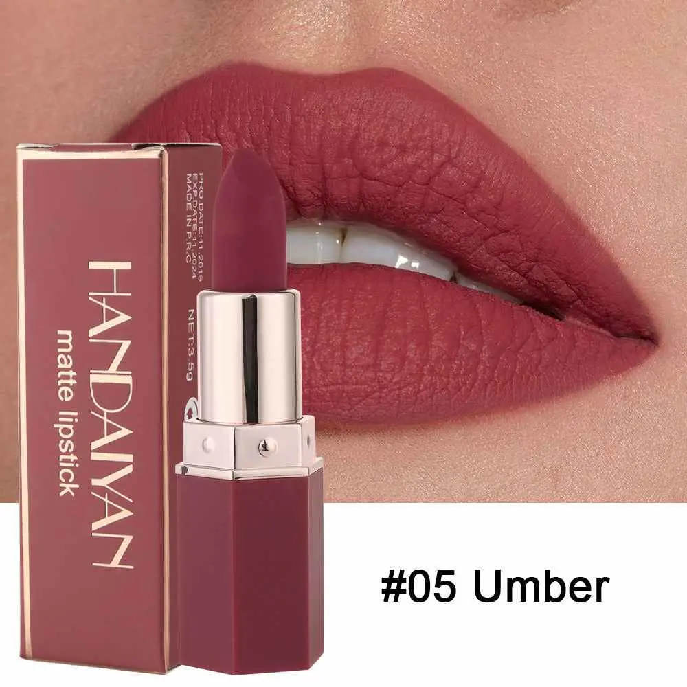 Matte Nude Lipstick Lip Stain Velvet Smooth Lip Stick Waterproof Long Lasting Lip Gloss,Moisturizer Non-Stick Cup Highly Pigmented Natural Lipstick Lip Color Lip Makeup,Perfect Lipstick Gift - Scarlet
